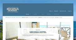 Desktop Screenshot of hotelmiconia.com